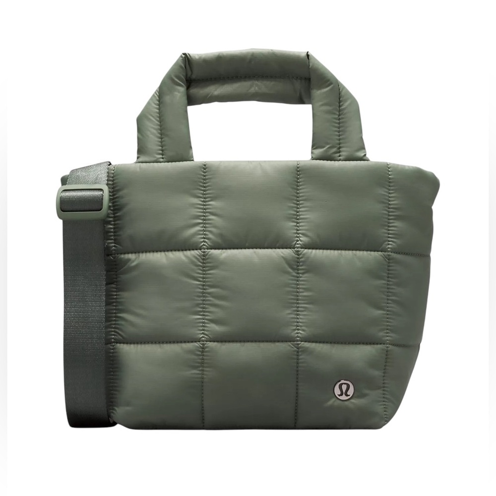 NWT Lululemon quilted grid tote bag mini 5L